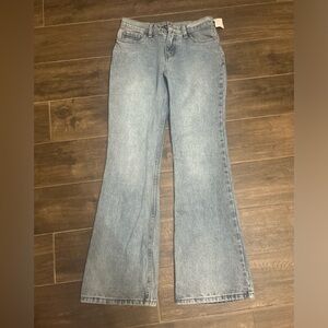 John Galt Medium Blue Brielle '90s Bootcut Low Rise Jeans - Size Small